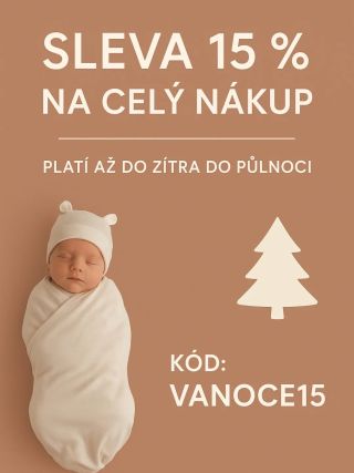 Udělejte radost sobě a svým nejmenším♥️ 🎁Nakupte s 15% slevou na celý nákup ❗Pouze do 30.11.2025 do půlnoci ➡️ KÓD :...