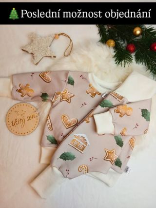 Vánoční kolekce🎄 🤎PERNÍČCI 🤍VÁNOČNÍ ZAJÍČEK ❗Poslední možnost objednání ( do 7.12.)❗ 🌿Kouzelný vánoční outfit pro nejmenší...